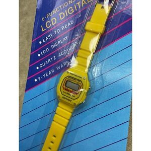 Martronic Watch Disco Quarts Digital 1980's Vintage In Original Package